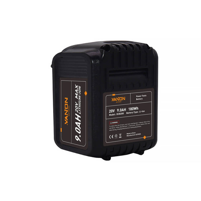 For Dewalt 9.0Ah Battery replacement | 20V Max Li-ion Battery DCB200 DCB201 DCB203 DCB181 DCB180 2 Pack