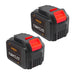 For Dewalt 9.0Ah Battery replacement | 20V Max Li-ion Battery DCB200 DCB201 DCB203 DCB181 DCB180 2 Pack