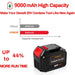 For Dewalt 9.0Ah Battery replacement | 20V Max Li-ion Battery DCB200 DCB201 DCB203 DCB181 DCB180 2 Pack