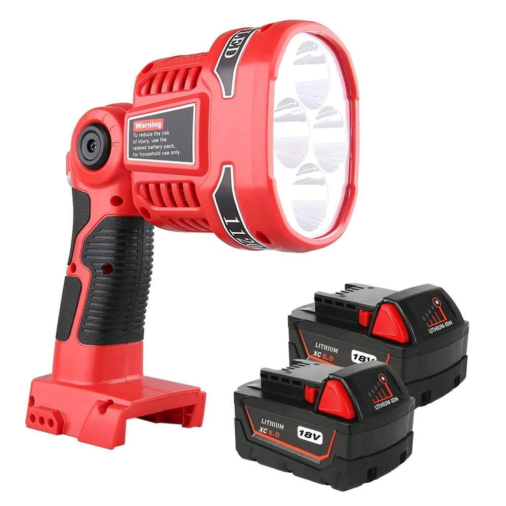 Milwaukee battery discount powered work light