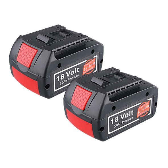 5.0Ah Battery Li-ion — 2 Bosch Battery BAT610G Replacement | 18V Vanon-Batteries-Store For Pac