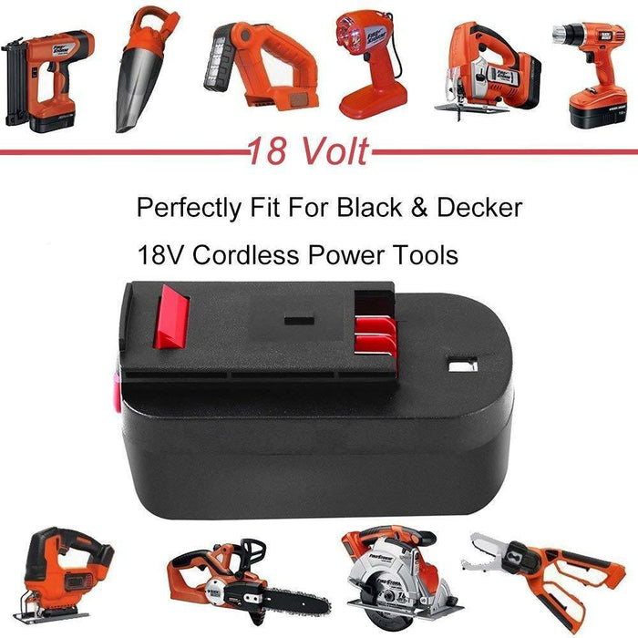 For Black & Decker 18V Battery 3.6Ah Replacement