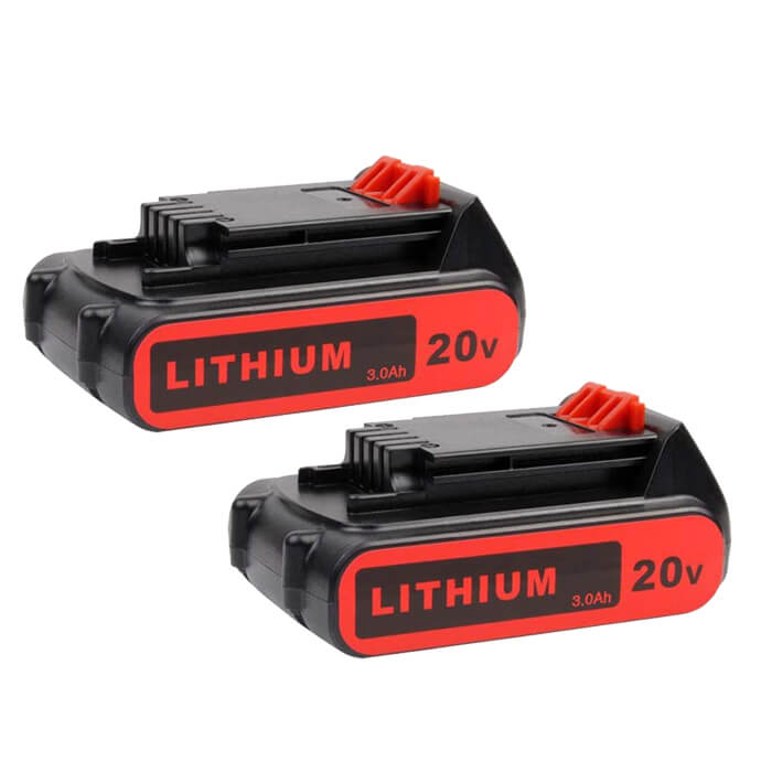 For Black Decker Battery 20V Replacement 3.0Ah LBXR20 Li ion