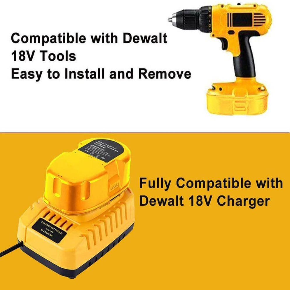 For Dewalt 18v Battery 40ah Replacement Dc9096 Battery 2 Pack New Upgraded — Vanon 5422