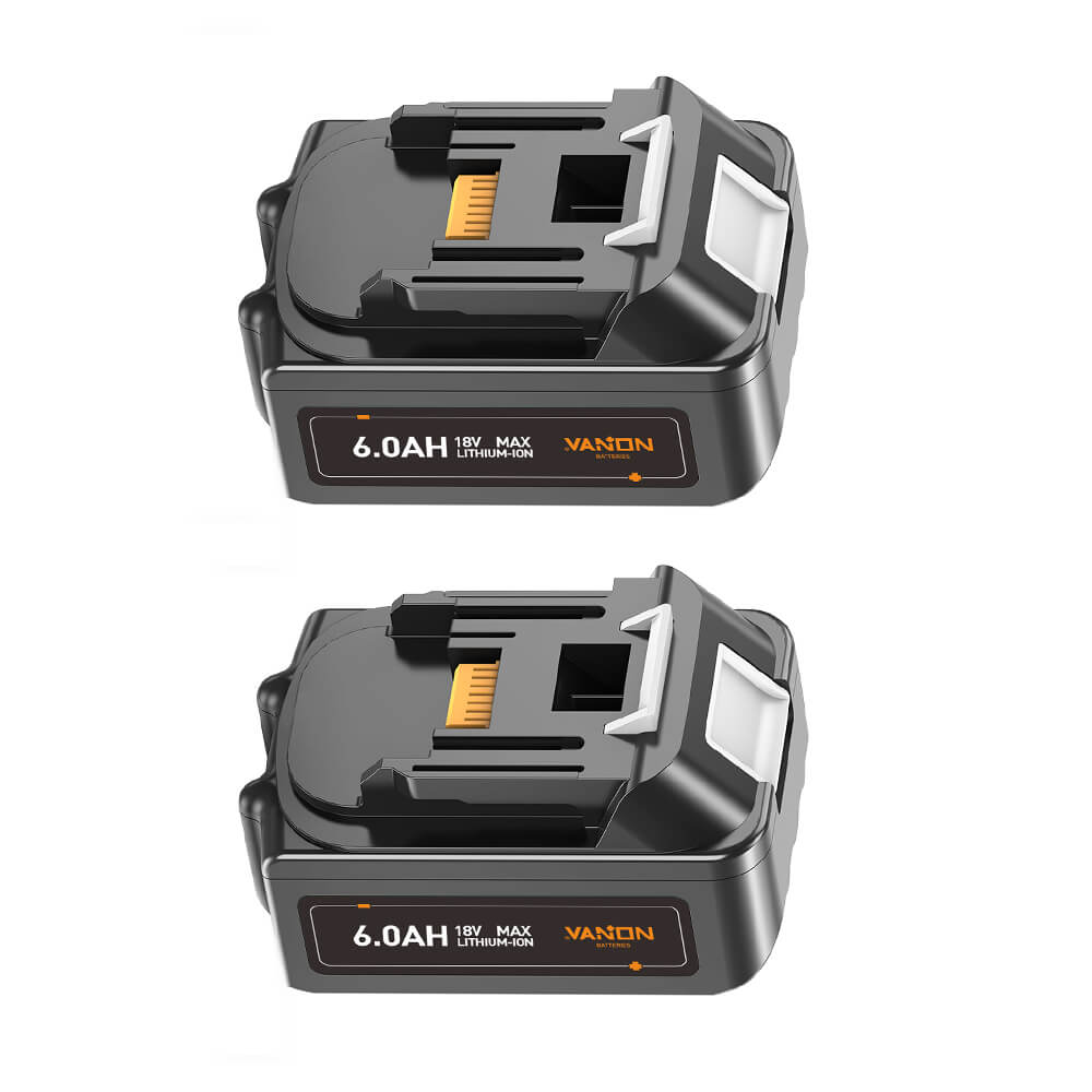 For Makita 18V Battery 6Ah Replacement BL1860B Battery Pack — Vanon- Batteries-Store