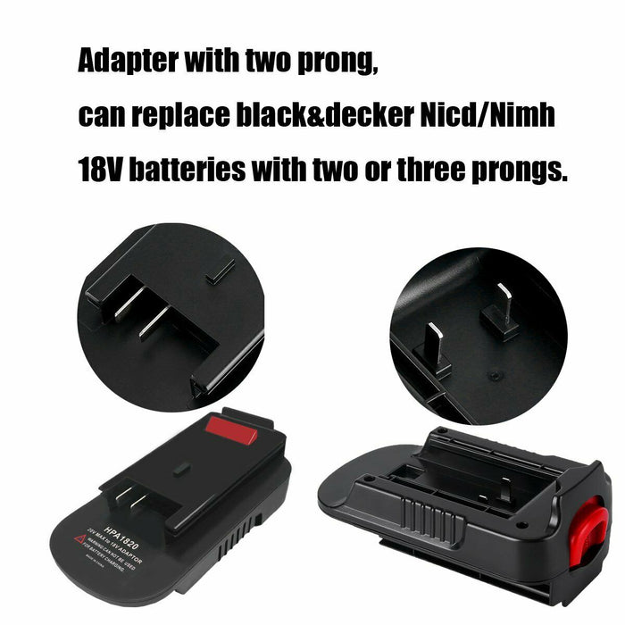 Black and Decker to Bauer Battery Adapter – Power Tools Adapters